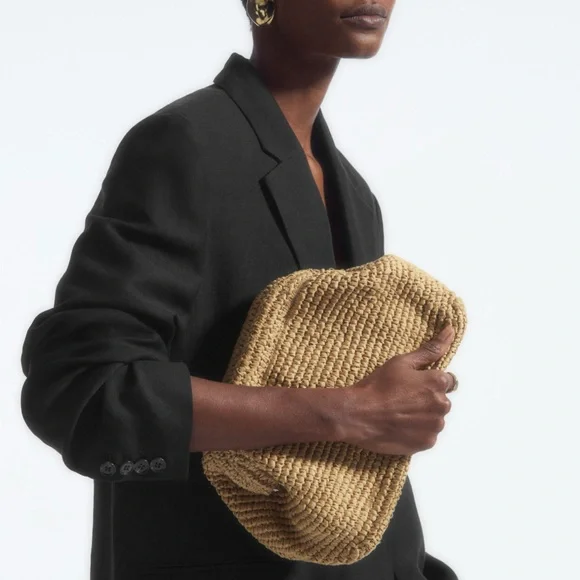 COS Raffia Clutch - Picture 1 of 6